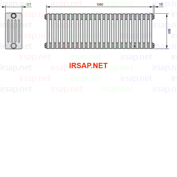 Радиатор IRSAP Tesi 50600/24 T14 CL 01